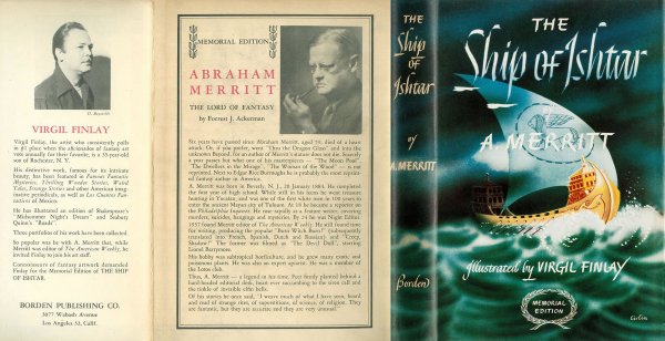 The Ship of Ishtar, мемориальное издание, 1949. Обложка Вирджила Финлэя