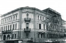 Дом писателя в 1995 году: угол на Шпалерную (Шпалерная улица, 18), фото — Андрей Агафонов, 1995
