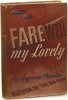 Раймонд Чандлер/Чендлер (Raymond Chandler) «Прощай, моя красотка» (Farewell, My Lovely, 1940) — обложка издания