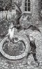 Михаил Алексеевич Новиков «Ведьмак» — внутренная чёрно-белая иллюстрация к «Последнему желанию»
